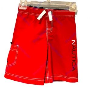 NAUTICA swim trunks boys size 5/6